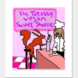 The Totally Vegan Sweet Shoppe Posters and Art